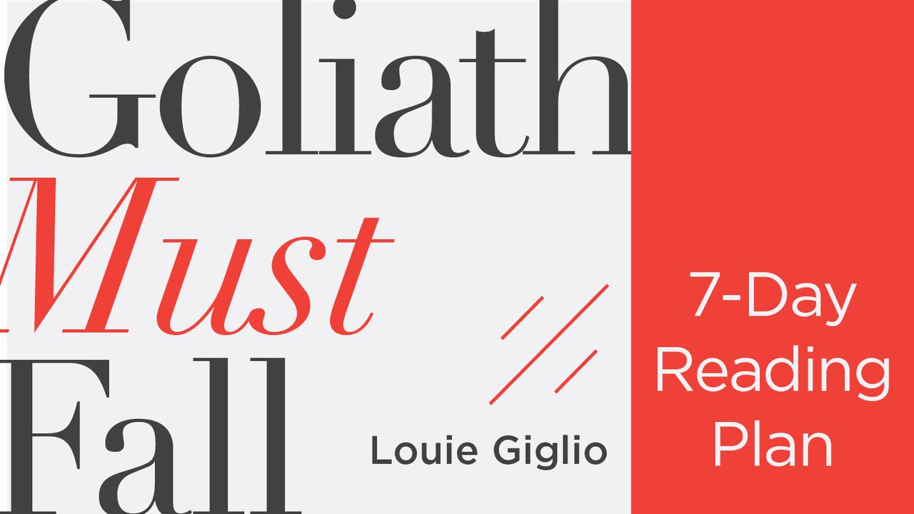 Cover of Goliath Must Fall by Louie Giglio