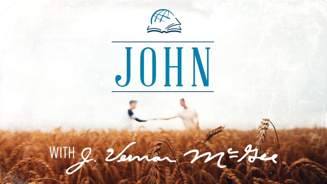 Cover of the Gospel of John with J. Vernon McGee