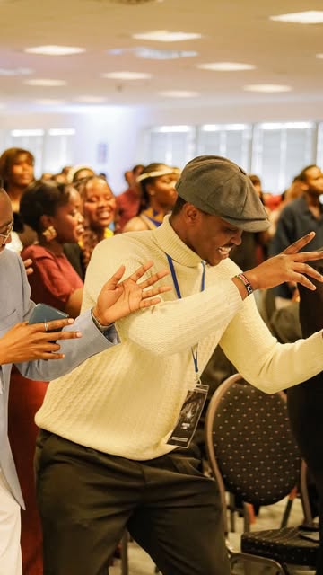 Congregation worshiping at Kingdom Life Kraków